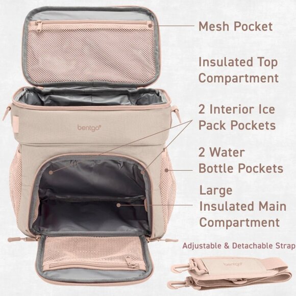 Bentgo Prep Deluxe Multimeal Bag - NWT - Picture 4 of 12